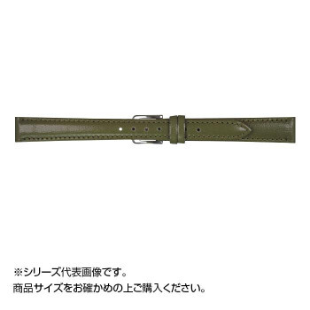 まとめ得 MIMOSA(ミモザ) 時計バンド キッド 12mm カーキ (美錠:銀) ZK-KH12 x [2個] /a