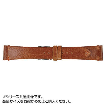 Emitta(エミッタ) 時計バンド ウーガ 20mm キャメル (美錠:銀) EU-C20 /a