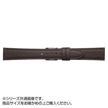 Emitta(エミッタ) 時計バンド ワープロラックス 14mm ダークブラウン (美錠:銀) EW-B14 /a
