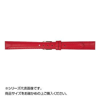 まとめ得 MIMOSA(ミモザ) 時計バンド ベビーカーフKC 13mm レッド (美錠:金) CKC-R13 x [2個] /a