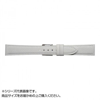 Emitta(エミッタ) 時計バンド ワープロラックス 20mm ホワイト (美錠:銀) EW-WH20 /a