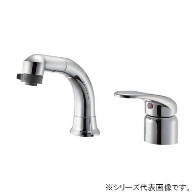 三栄 SANEI U-MIX シングルスプレー混合栓(洗髪用) 寒冷地用 K37110EJK-C-13 /a