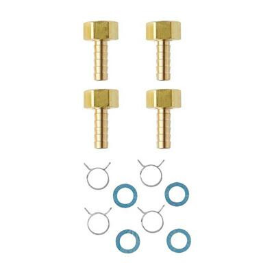 まとめ得 三栄 SANEI ペアホース金具セット T4215-4S-10A x [3個] /a