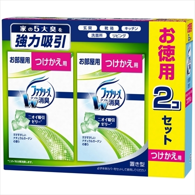 まとめ得 置き型ファブリーズ すがすがしいナチュラルガーデンの香り つけかえ用 芳香剤・部屋用 x [3個] /h