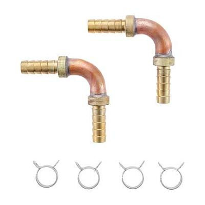 まとめ得 三栄 SANEI ペアホースL金具セット T4215-32S-10A x [3個] /a