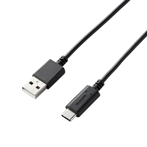【5セット】 エレコム スマートフォン用USBケーブル USB2.0準拠(A-C) 0.5m ブラック MPA-AC05BKX5 /l