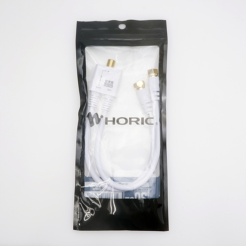 [5 pcs set ] HORIC antenna splitter cable one body 20cm white screw type connector AE-563WHX5 /l