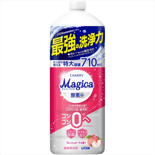 まとめ得 ＣＨＡＲＭＹ Ｍａｇｉｃａ 酵素＋（プラス）フレッシュピーチの香りつめかえ用大型サイズ x [15個] /h