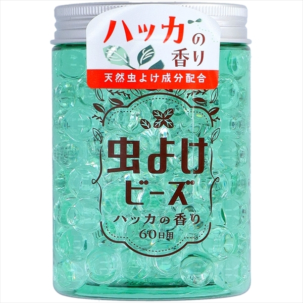 まとめ得 虫よけビーズ２ ６０日用ハッカの香り ウエルコ 殺虫剤・虫よけ x [8個] /h