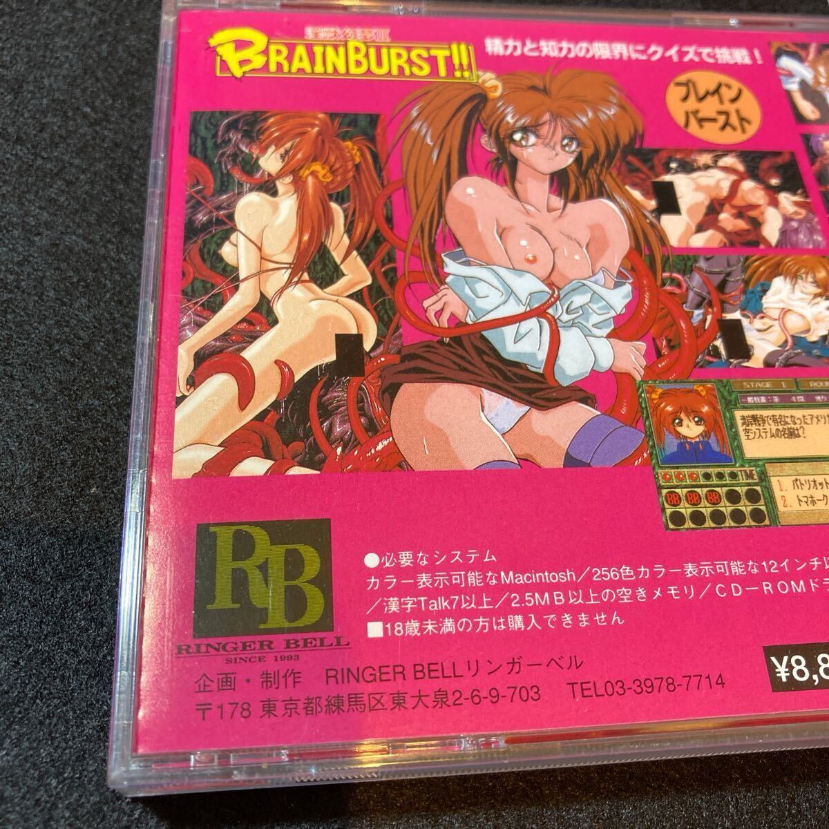 淫獣幻夢 II ブレインバースト Macintosh PCソフト 1