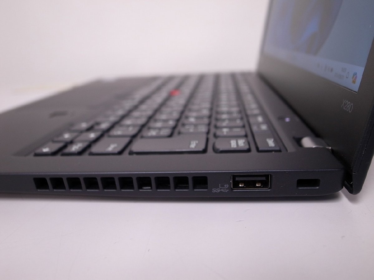 美品 Lenovo ThinkPad X280 FHD Corei5-8250U SSD256G Win11 バッテリー新品 (2024-0705-2493)