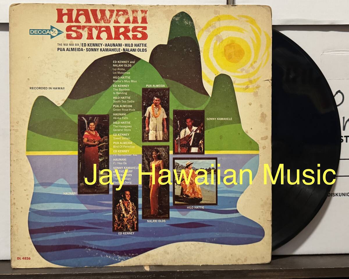 Hawaii LP Hawaii Stars ハワイレコード