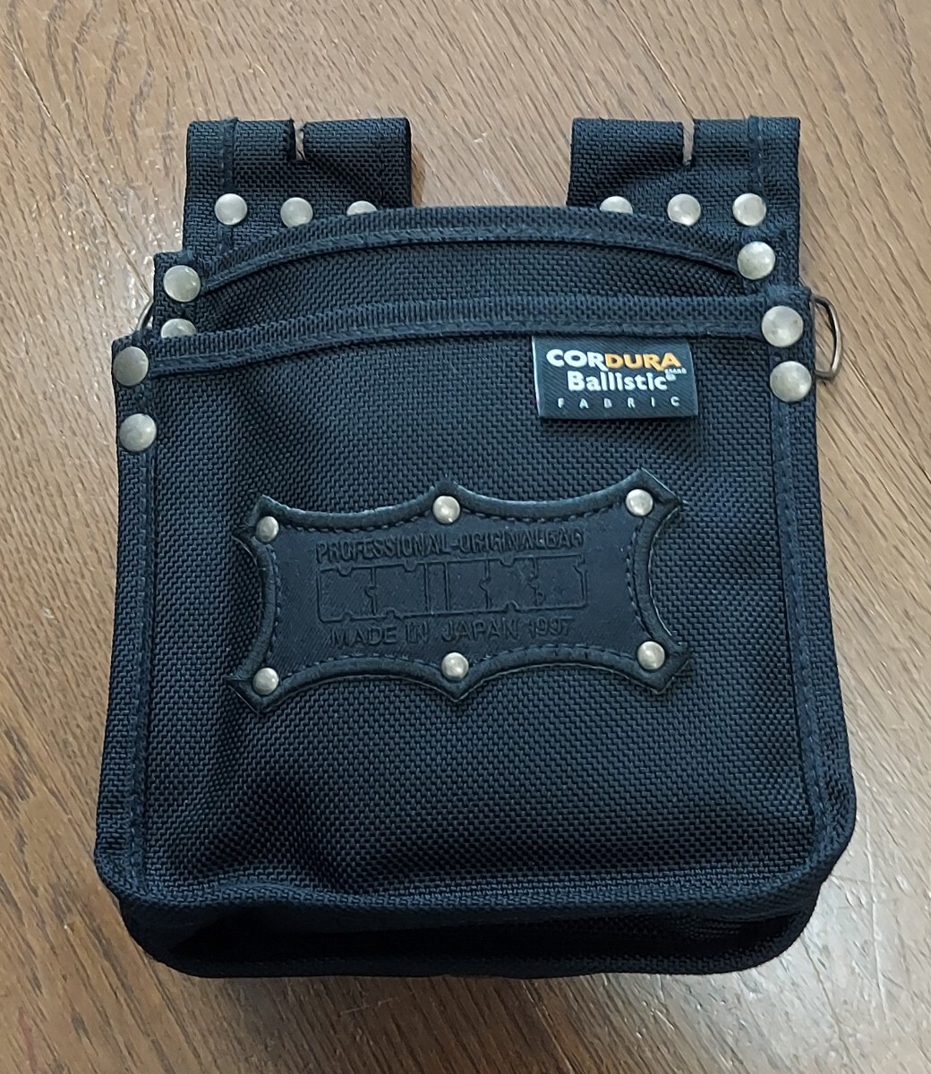 超美品☆即決/KNICKS/ニックス/BA-201TB/バリスティック/2段腰袋
