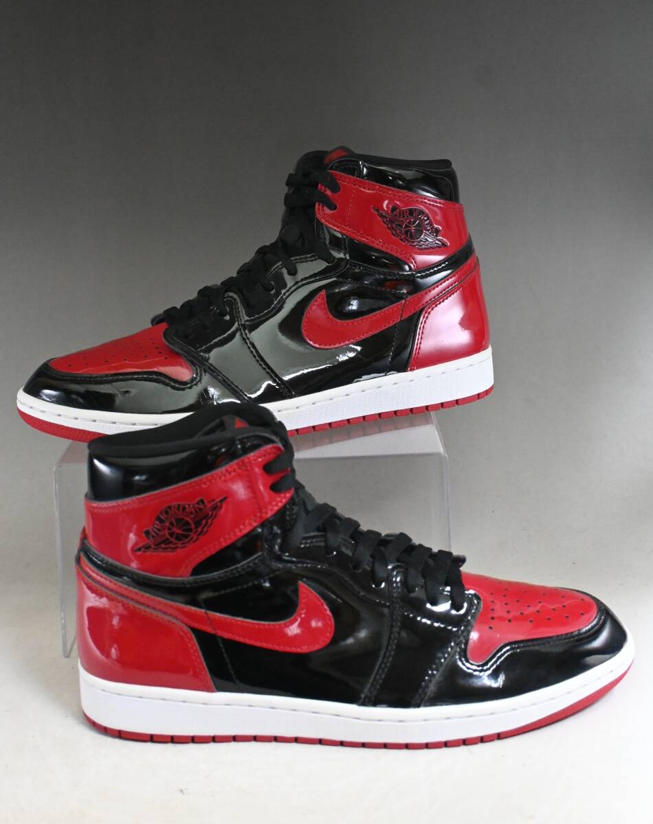 正規品 NIKE AIR JORDAN 1 RETRO HIGH OG Patent Bred AJ1 正規品 NIKE AIR JORDAN 1 RETRO HIGH OG Patent Bred AJ1