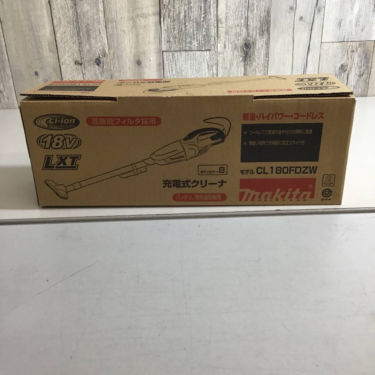 【未使用品】○マキタ(makita) コードレスクリーナー CL180FDZW