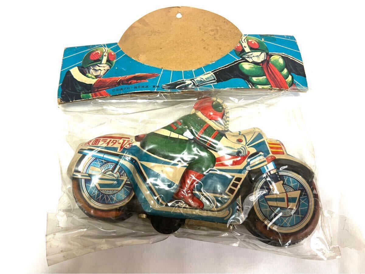 未使用・未開封!タカトク 仮面ライダーv3 ブリキ バイク 未使用・未開封!タカトク 仮面ライダーv3 ブリキ バイク