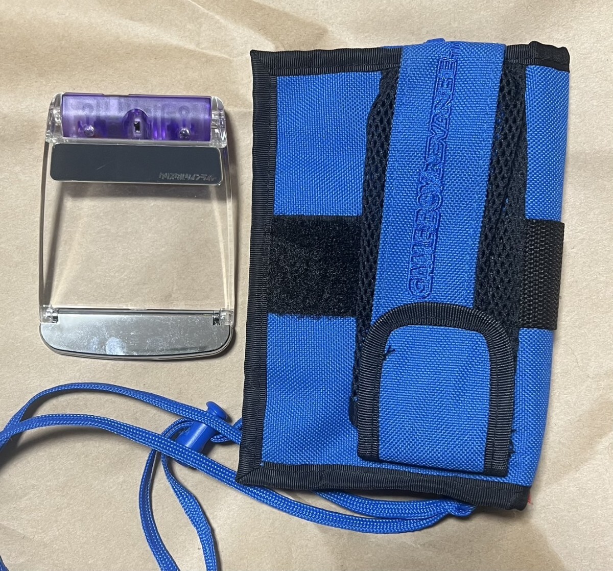 ゲームボーイ アドバンス クリスタルツインライト ケース ポーチ ゲームボーイライト GBA