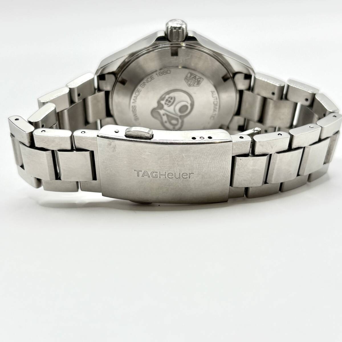 TAGHEUER タグホイヤー アクアレーサー WBD2113-0 RTD3290 SS/AT グレー文字盤_画像5