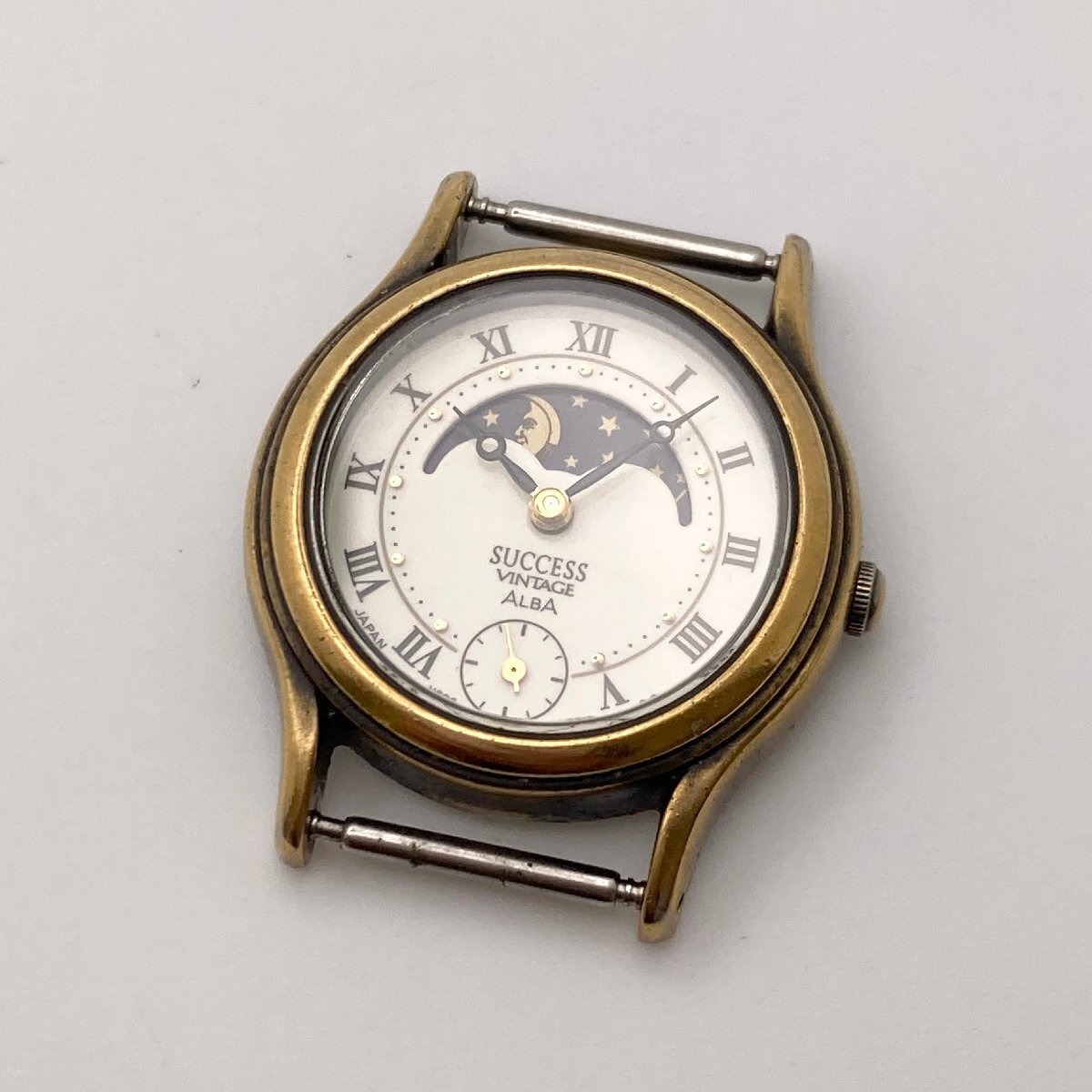 稼働】SEIKO セイコー success vintage ALBA V806-0170 ムーン 稼働】SEIKO セイコー success vintage ALBA V806-0170 ムーン