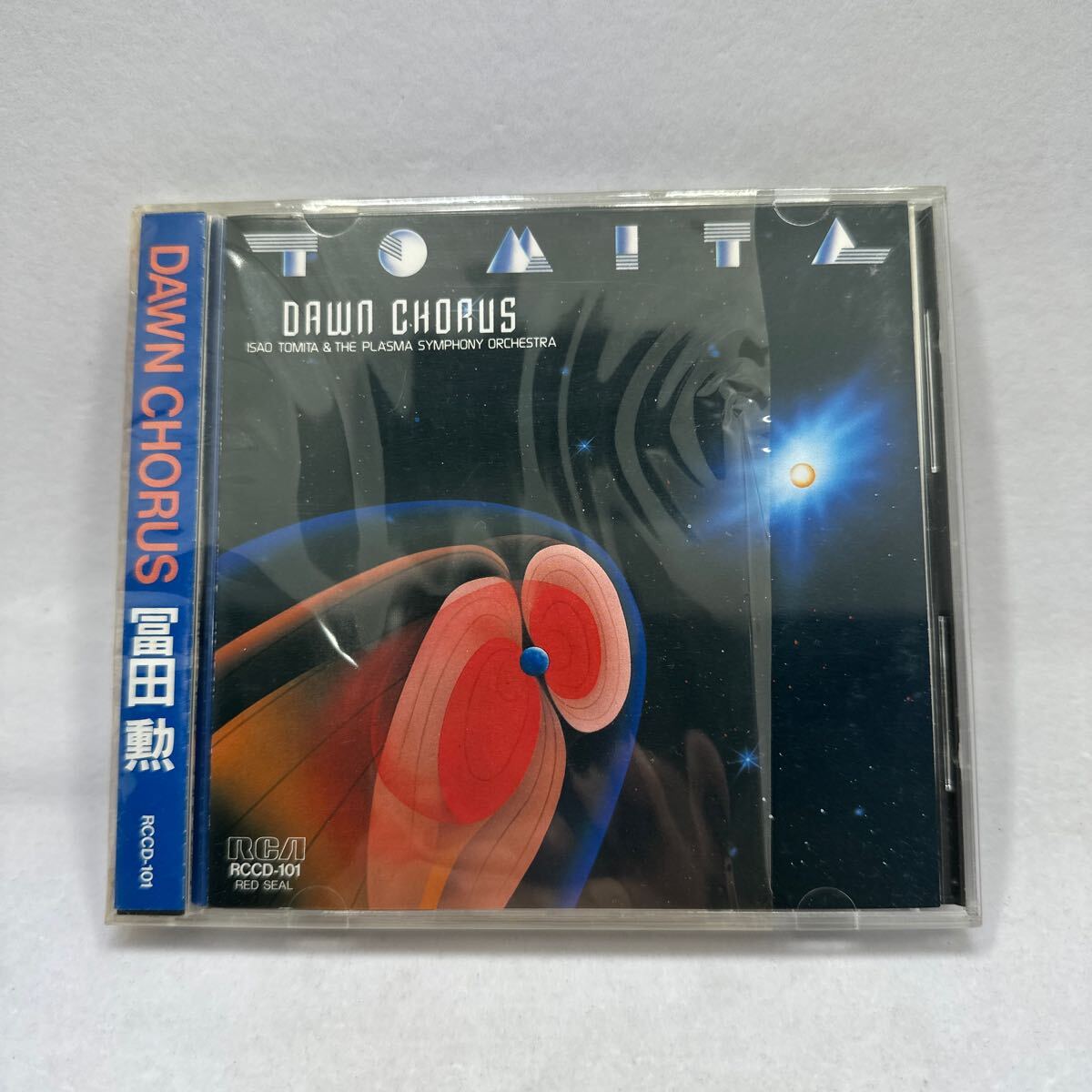 希少帯付CD!! 冨田勲 ISAO TOMITA DAWN CHORUS ドーン・コーラス RCCD-101 シンセサイザー ラフマニノフ パッヘルベル 初期3800円盤