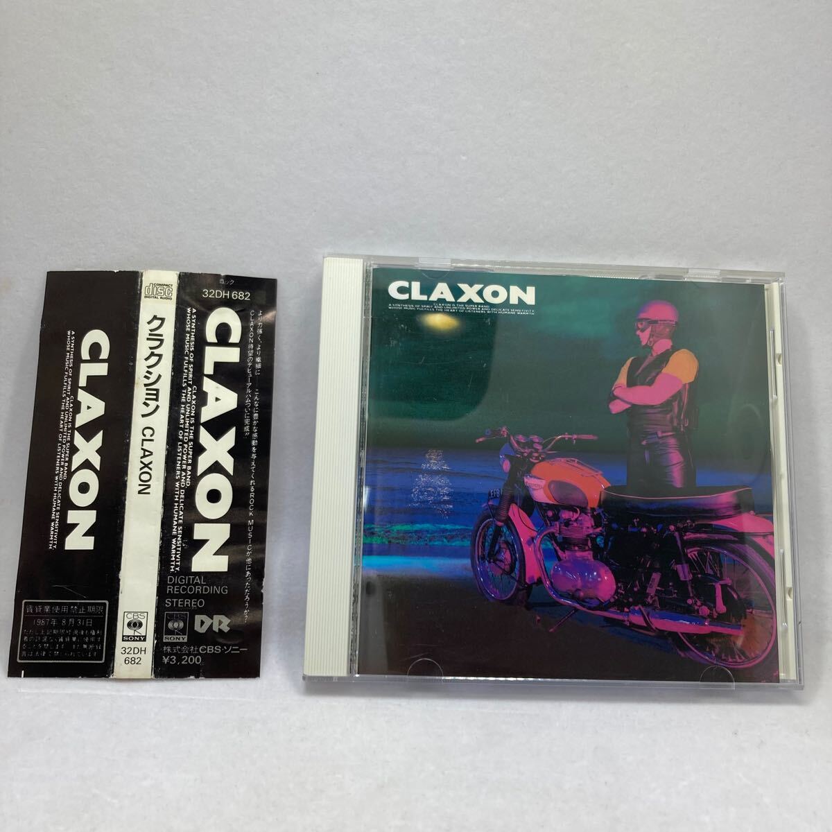 希少初回32DH規格帯付CD!! CLAXON クラクション 3DH682 松本隆 微熱少年 デビューアルバム 1st