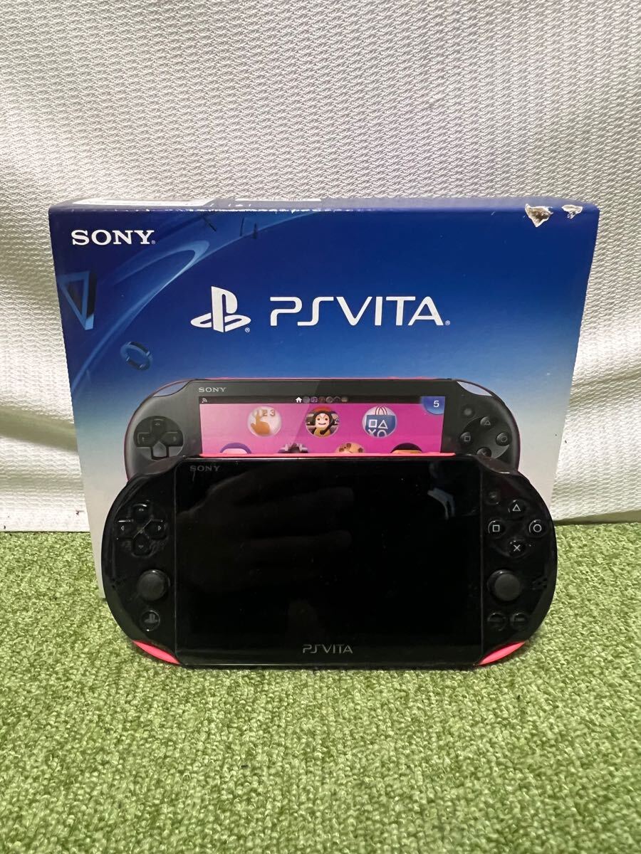 PSVITA PCH-2000 ピンク/ブラック ジャンク品 PSVITA PCH-2000 ブラックピンク ジャンク品 本体(通電確認済