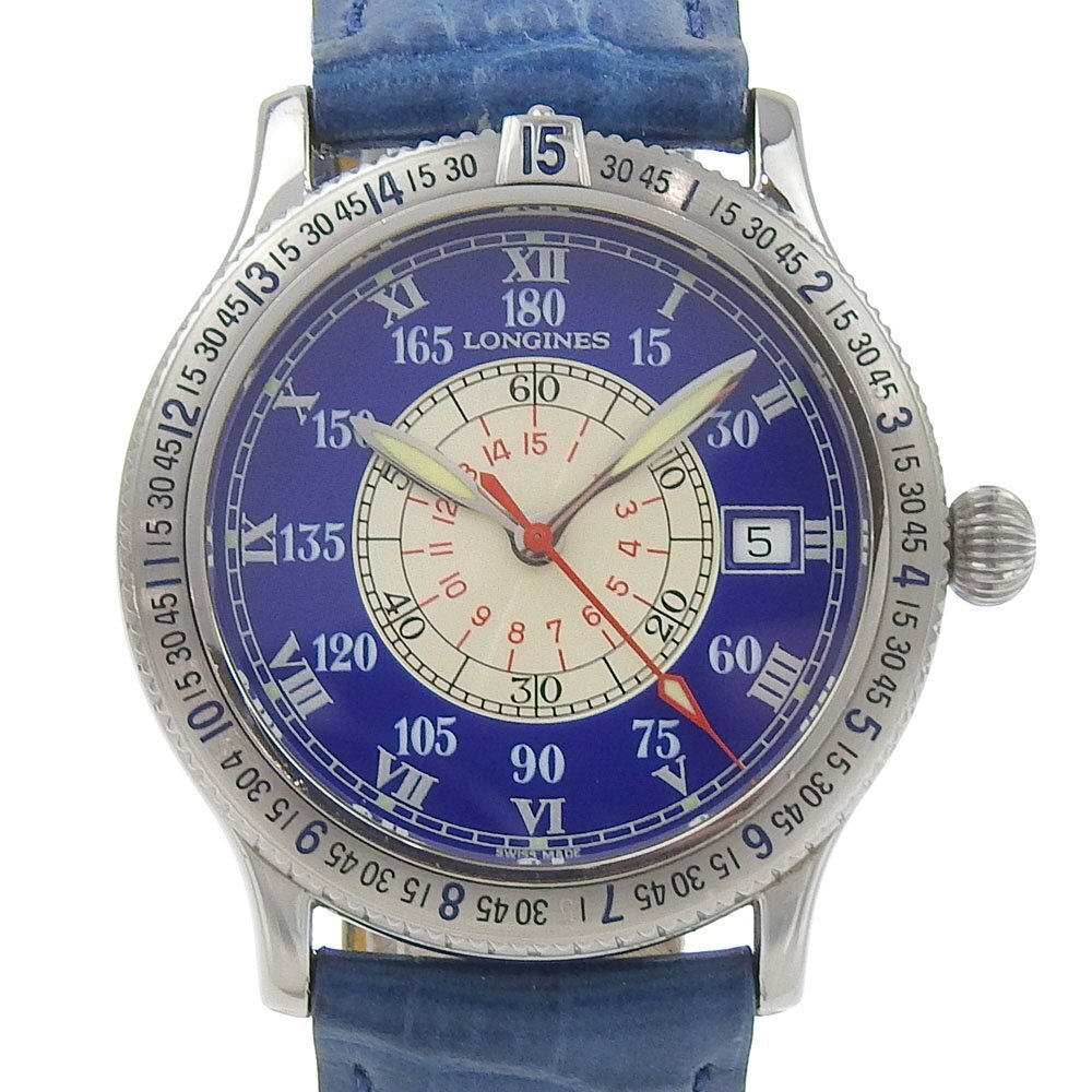□ 1円 ~ 中古品 □ LONGINES ロンジン □ リンドバーグ アワー □ 1円 ~ 中古品 □ LONGINES ロンジン □ リンドバーグ アワー