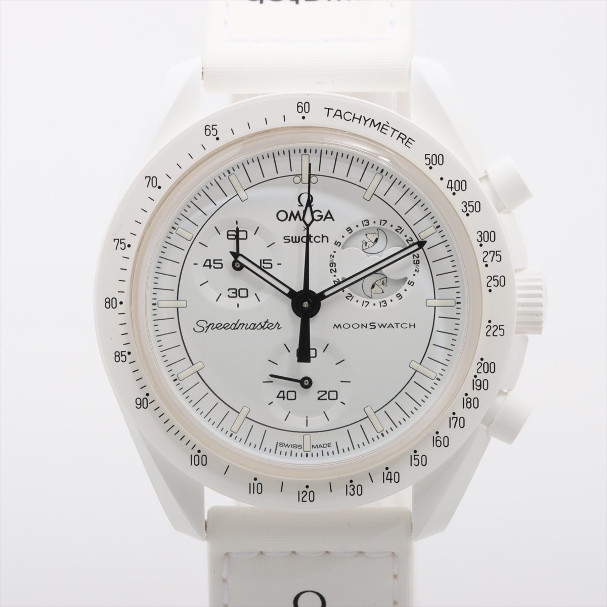 □ 1円 ～ 正規 現行 美品 □ オメガ × スウォッチ OMEGA × swatch 