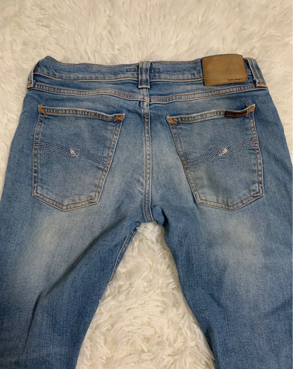 NUDIE JEANS（ヌーディージーンズ）デニム ジーンズ ストレッチ ダメージ加工　W30