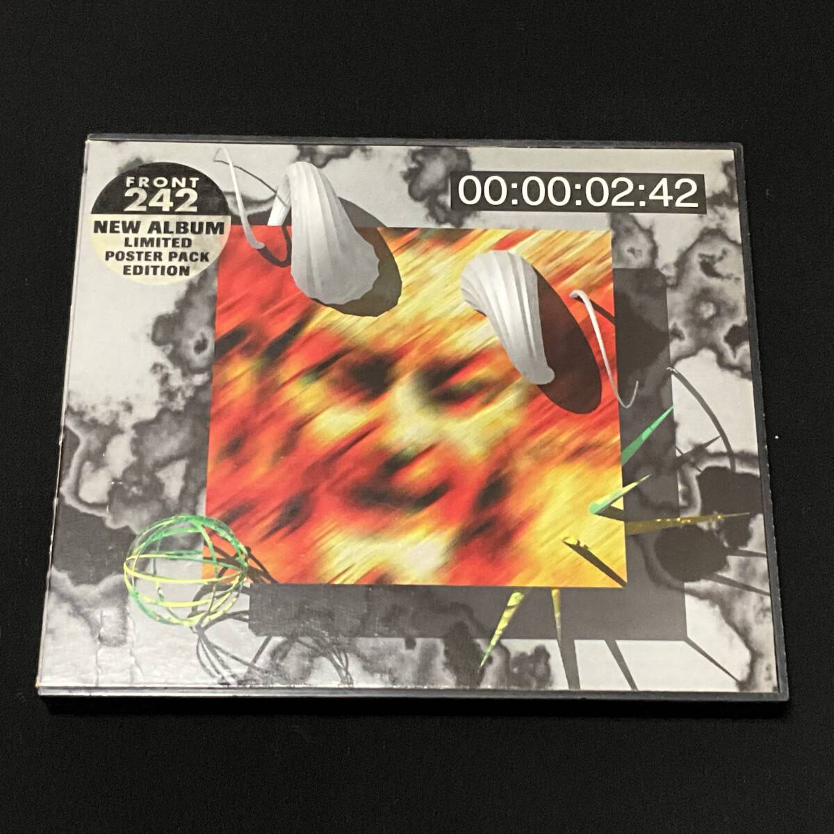 限定リミテッド・エディション ポスターパック　FRONT 242「06:21:03:11 UP EVIL」CD インダストリアル　ニューウェーブ
