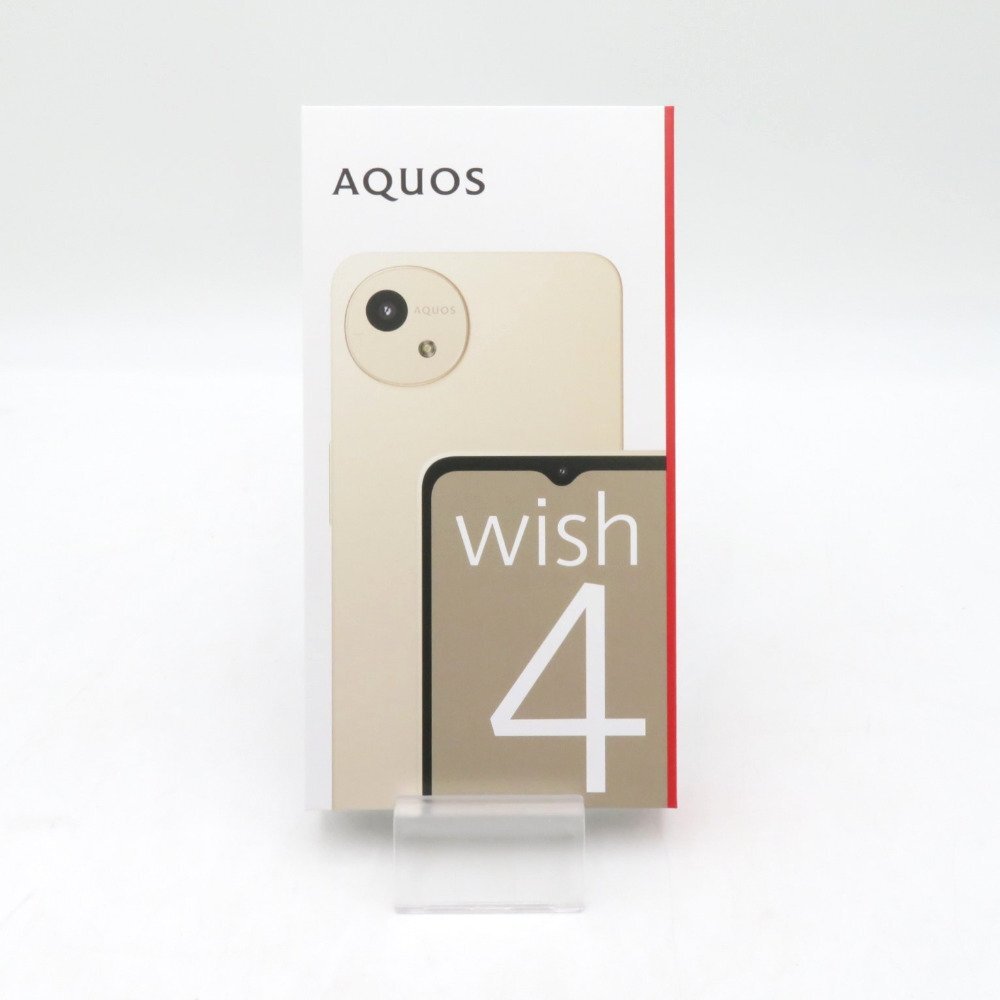 AQUOS - シャープ AQUOS アクオス Androidスマホ SHARP AQUOS wish4 SH-M27 ホワイト(W) SIMフリー 未開封品 シャープ公式通販】 SIMフリースマートフォン AQUOS wish4