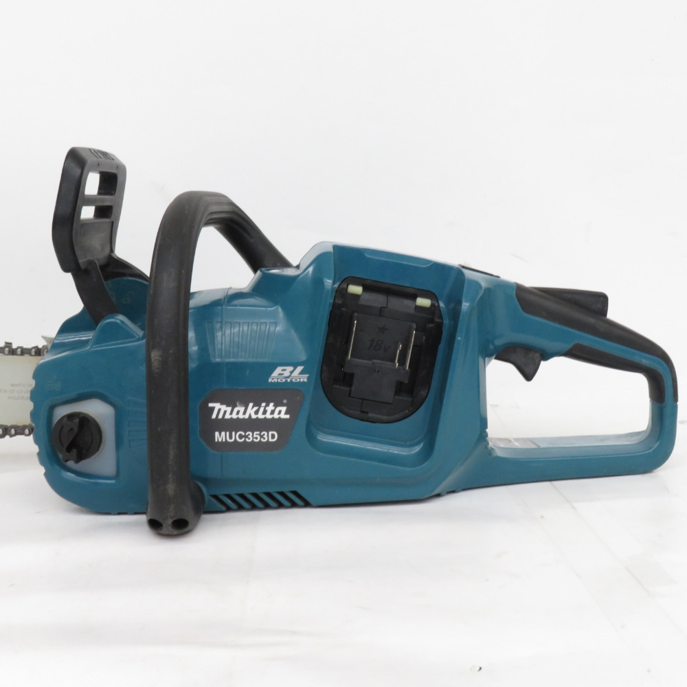 makita マキタ 18V×2 18V+18V対応 350mm 充電式チェンソー 青 makita マキタ 18V×2 18V+18V対応 350mm 充電式チェンソー 青