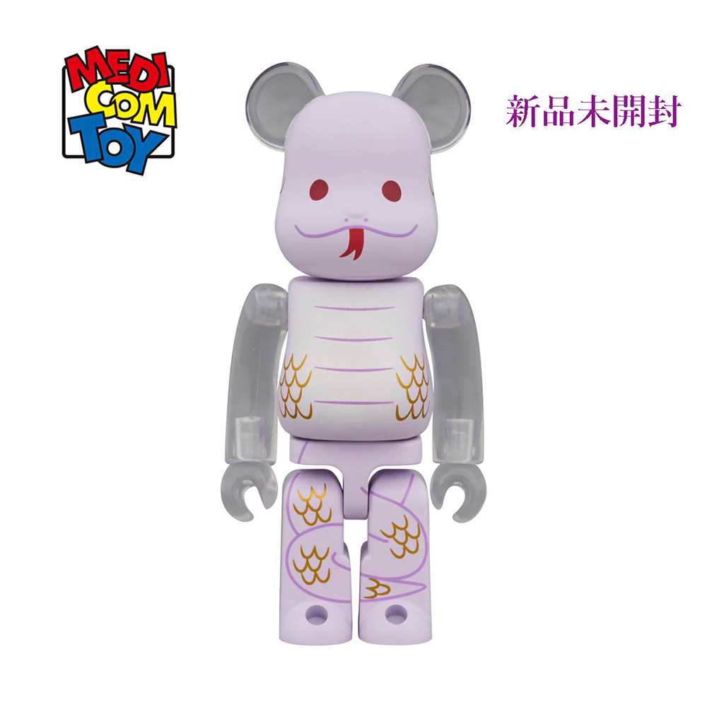 BE@RBRICK 干支 巳 100％ 新品未開封 スカイツリー 東京ソラマチ ベアブリック メディコムトイ 2025