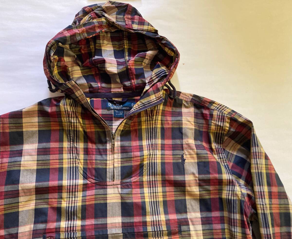 美品 90s.ラルフローレン アノラックパーカー Mサイズ ポロカントリー country ポロスポーツ sport プルオーバー vintage ビンテージ 