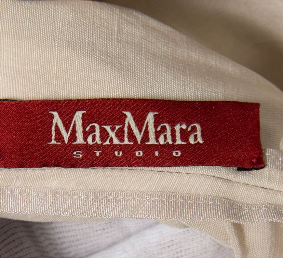 価格16万円程●MaxMara STUDIO 七分袖ジャケット レディースS相当_画像8