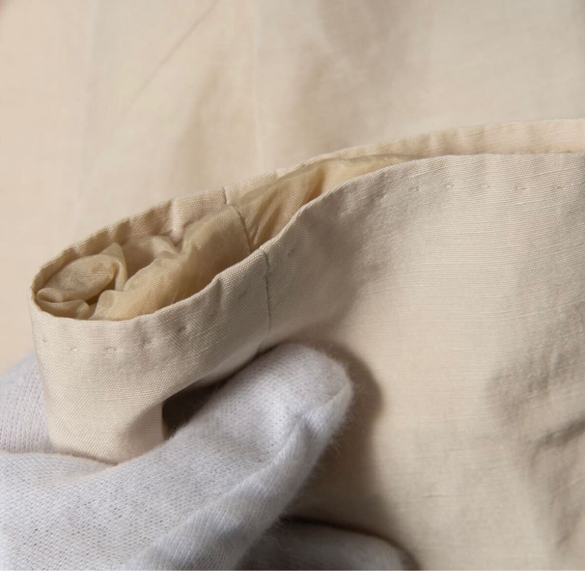 価格16万円程●MaxMara STUDIO 七分袖ジャケット レディースS相当_画像3