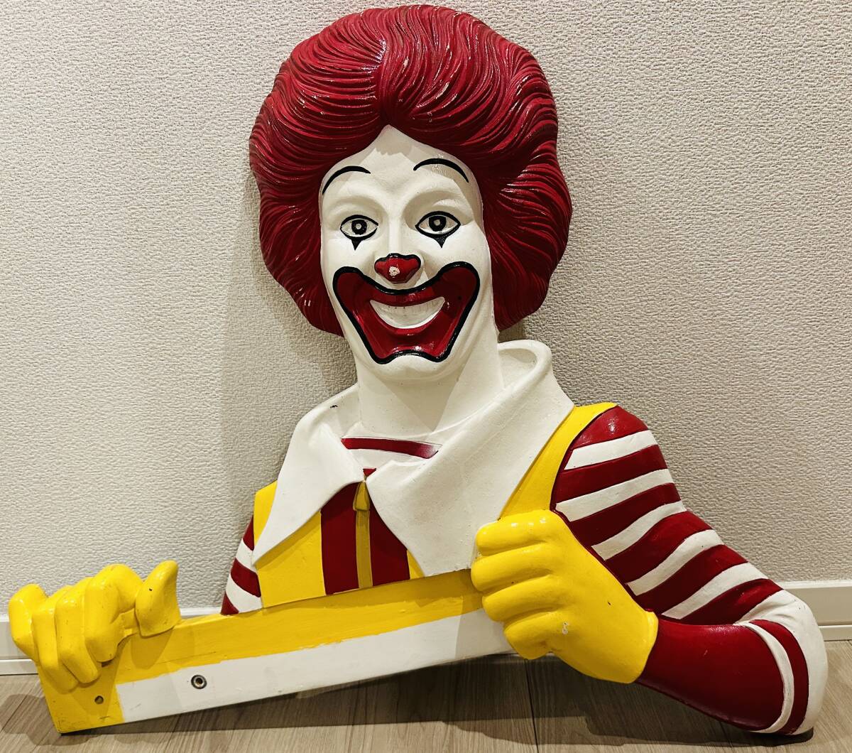 希少 !マクドナルド ロナルド ストアディスプレイ McDonald's 希少 !マクドナルド ロナルド ストアディスプレイ McDonald's