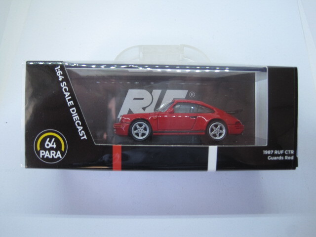 64 PARA 1-64 RUF ポルシェ CTR 1987 レッド RUF Porsche CTR ジャンク扱い