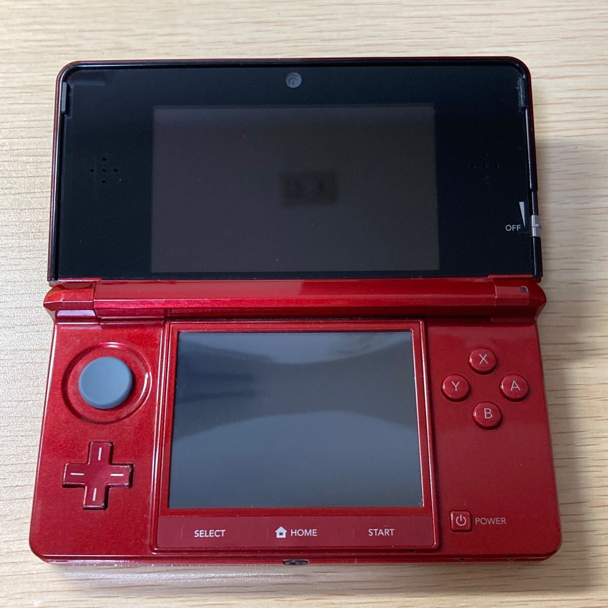 ニンテンドー3DS - ニンテンドー　3DS 本体　レッド　ポケモンバンク　ポケムーバー 3DS SDカード ポケモンバンク ポケムーバー有 中古品 動作確認