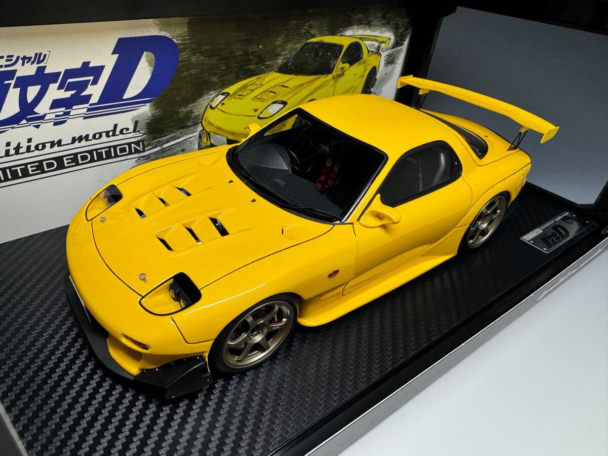 込】IG 1/18 イニシャルD マツダ RX-7 FD3S イエロー 頭文字D 込】IG 1/18 イニシャルD マツダ RX-7 FD3S イエロー 頭文字D