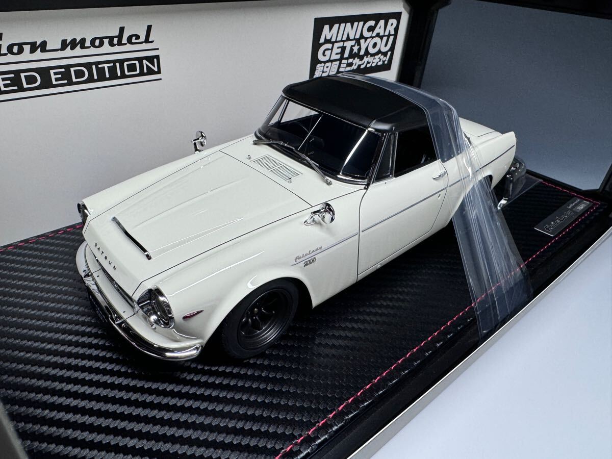 込】IG 1/18 ダットサン フェアレディ 2000 SR311 ホワイト 込】IG 1/18 ダットサン フェアレディ 2000 SR311 ホワイト