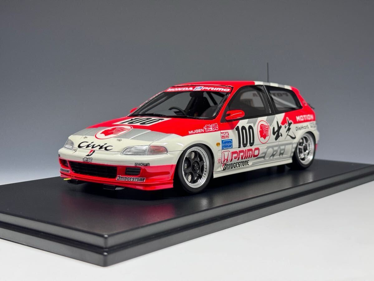 ワンモデル 1/18 ホンダ シビック EG6 出光モーション 無限 JTC ワンモデル 1/18 ホンダ シビック EG6 出光モーション 無限 JTC