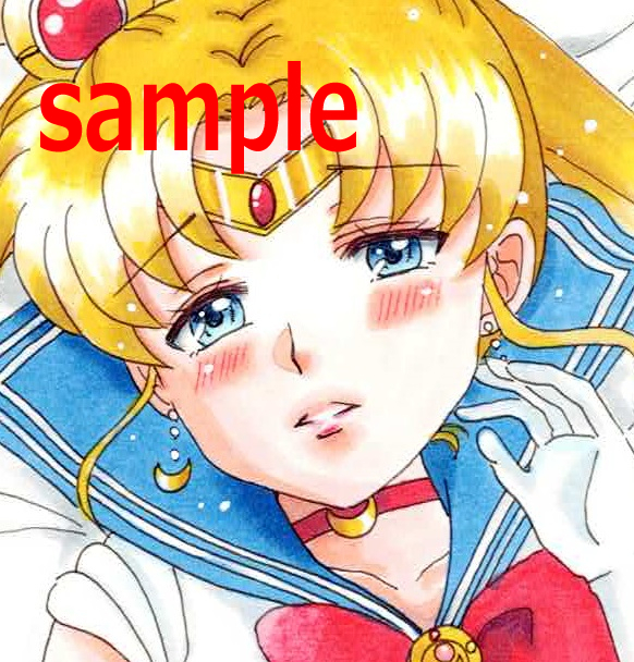 同人 手描きイラスト セーラームーン 月野うさぎ 美少女戦士 同人 手描きイラスト セーラームーン 月野うさぎ 美少女戦士