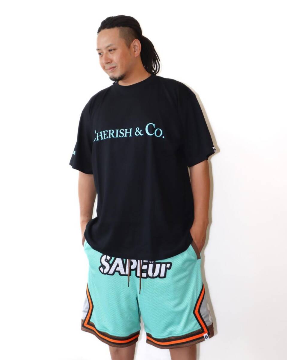 値下げSAPEur BASKET SHORTS ミント グリーン L サプール ハーフ 値下げSAPEur BASKET SHORTS ミント グリーン L サプール ハーフ