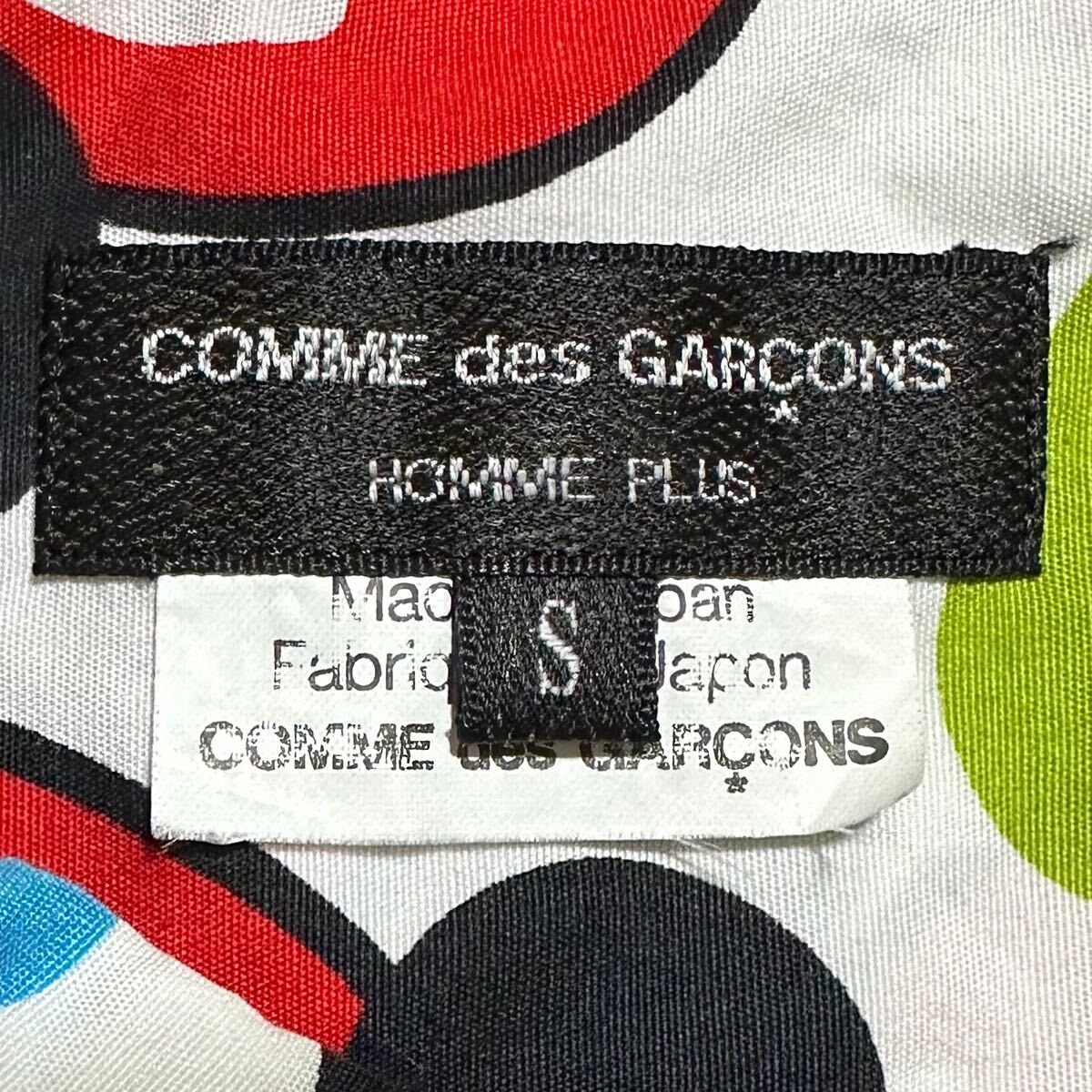 2006SS COMME des GARCONS HOMME PLUS Rolling Stones low кольцо Stone z "губа" язык общий рисунок рубашка с длинным рукавом Homme pryusarchive 06SS