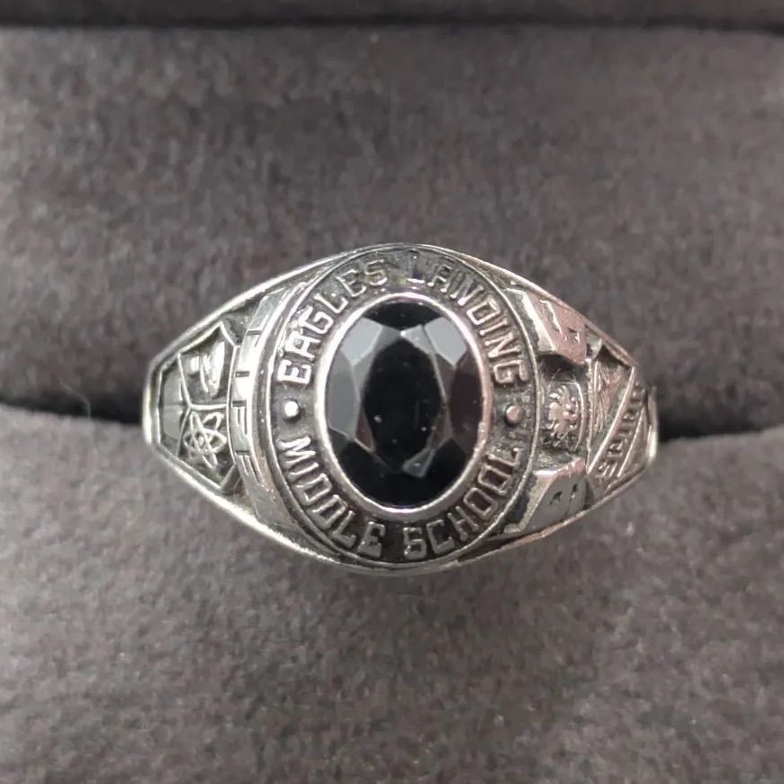 Balfour CE LGB 16号1996年 ブラック カレッジリング メンズ Balfour CE LGB 16号1996年 ブラック カレッジリング メンズ