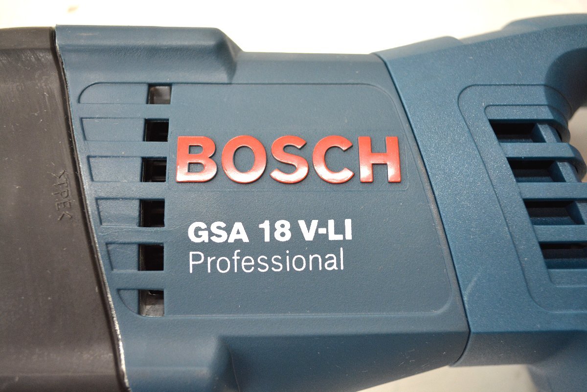 1D284☆BOSCH コードレスセイバーソー☆GSA 18V-LI Professional 1D284☆BOSCH コードレスセイバーソー☆GSA 18V-LI Professional