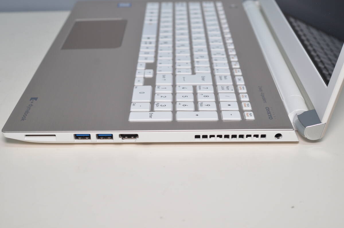 中古良品ノートパソコン 東芝 T45/GGD Windows11+office 爆速SSD256GB core i3-8130U/メモリ8GB/15.6インチ/webカメラ/無線/DVDマルチ/24H2