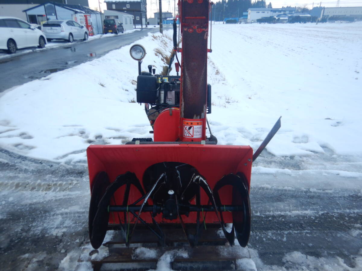 岩手発】ヤナセ 除雪機 810HST スノースロワー 動作品 中古現状 岩手発】ヤナセ 除雪機 810HST スノースロワー 動作品 中古現状