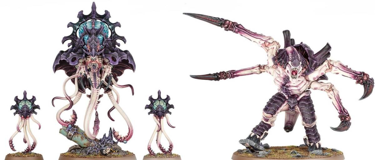 ★ウォーハンマー★【ニューロタイラント】+【スクリーマーキラー】セット★リヴァイアサン付属品★WARHAMMER40k 送料無料